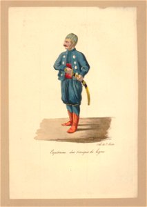 Capitaine des troupes de ligne (BM 1871,1209.2894)