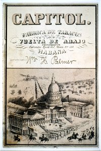 Capitol - Fabrica de tobacos de la Vuelta de Abajo ... LCCN2014636993
