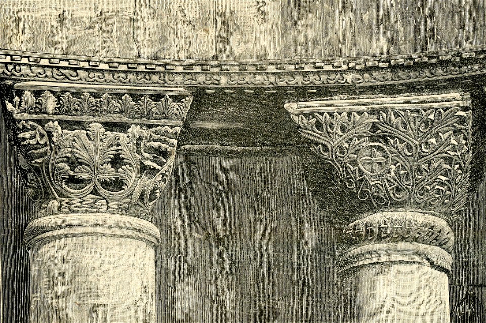 Capitelli di colonne nella chiesa di San Marco a Venezia