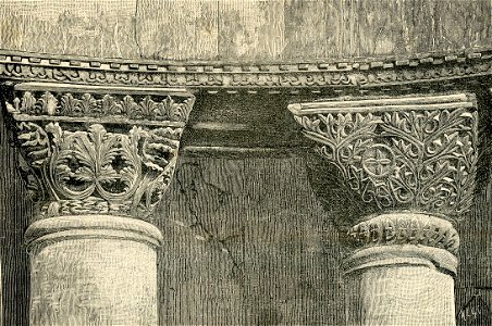 Capitelli di colonne nella chiesa di San Marco a Venezia