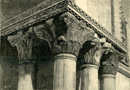 Capitelli di colonne a San Marco