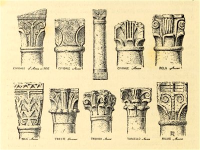 Capitelli secolo VIII