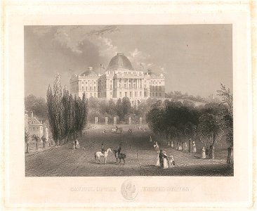 Capitol of the United States at Washington - engraved & published by Alfred Jones No. 34 Liberty St. N. York. LCCN2012649943