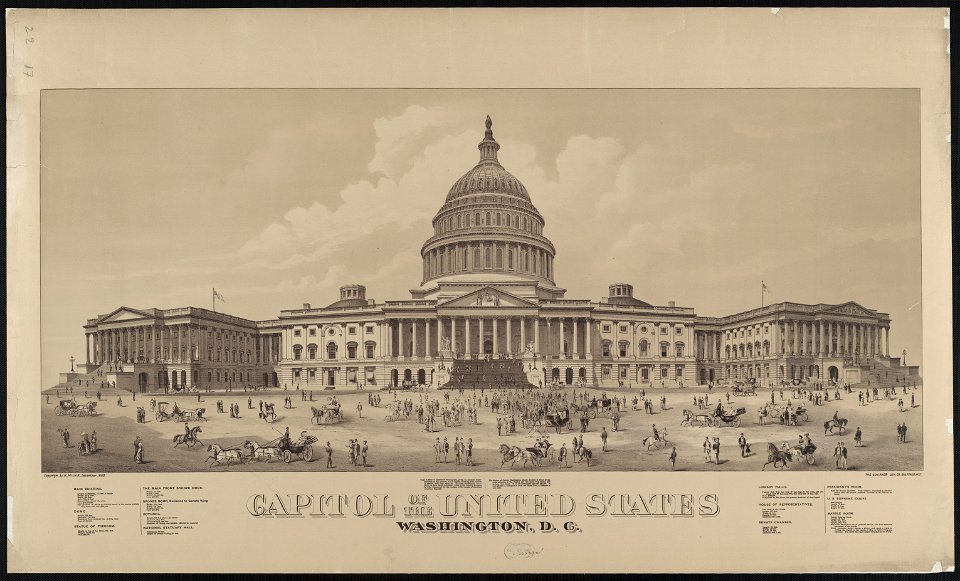 Capitol of the United States Washington, D.C LCCN2003674794