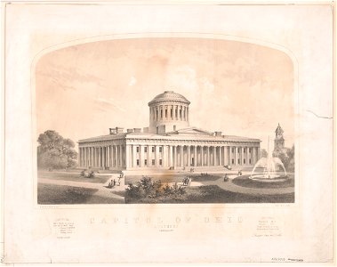 Capitol of Ohio. Columbus (updated) LCCN2003664072