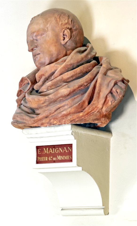 Capitole Toulouse - Grand escalier - Buste d'Emmanuel Maignan