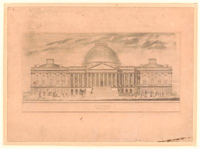 Capitol Washington D.C. 1826 LCCN2012649689