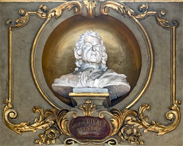 Capitole Toulouse - Salle des Illustres - Buste d'Antoine Rivalz