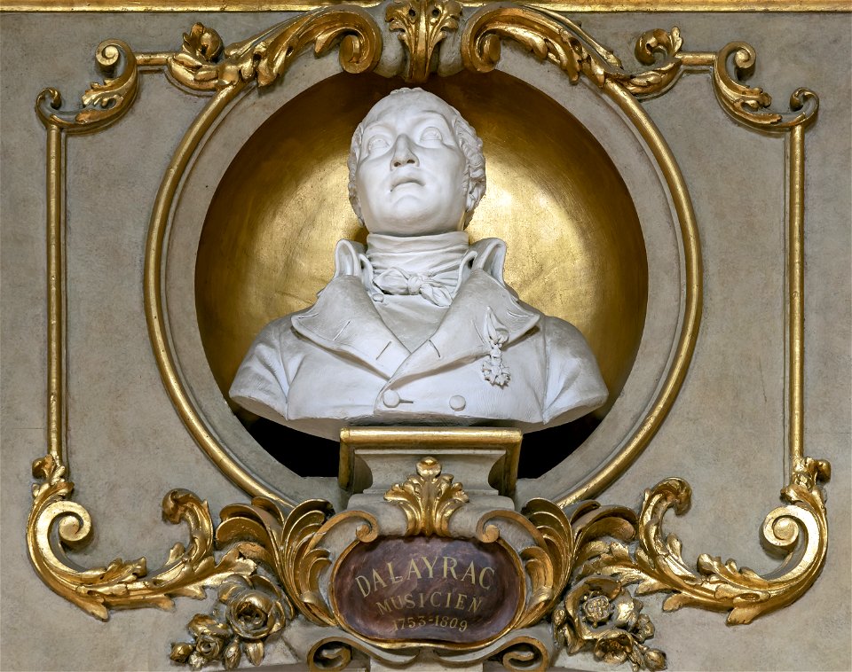 Capitole Toulouse - Salle des Illustres - Buste de Nicolas Dalayrac