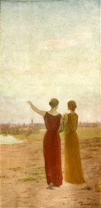 Capitole Toulouse - Salle des Illustres - La Poésie rencontre la ville de Toulouse et se fixe chez elle - Casimir Destrem 1897