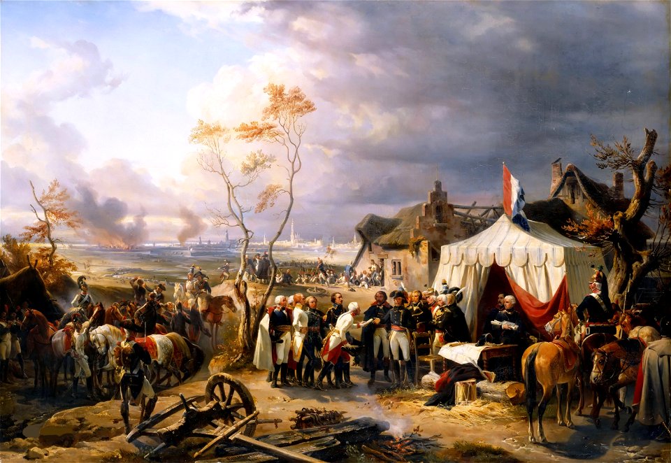 Capitulation of the citadel at Anvers, 29 November 1792 (by Henri Félix Emmanuel Philippoteaux)