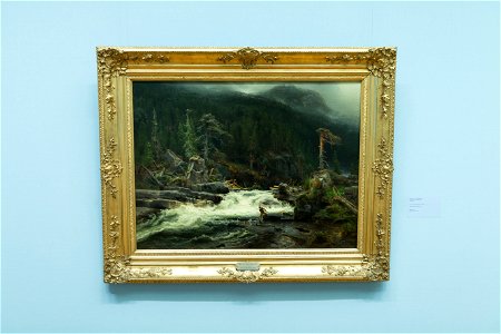 August Cappelen - Foss i nedre Telemark - IMG 9613-National Gallery Oslo