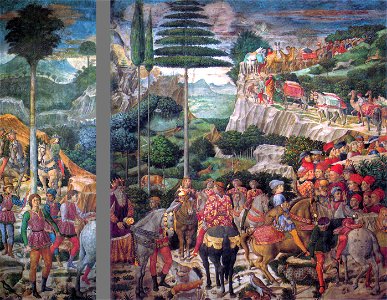 Cappella dei magi, parete ovest senza scantonaturaFXD