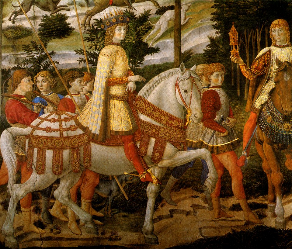 Cappella dei magi, lorenzo il magnifico