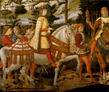 Cappella dei magi, lorenzo il magnifico