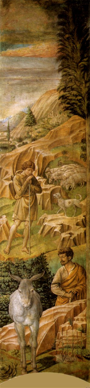 Cappella dei magi, pastori dx