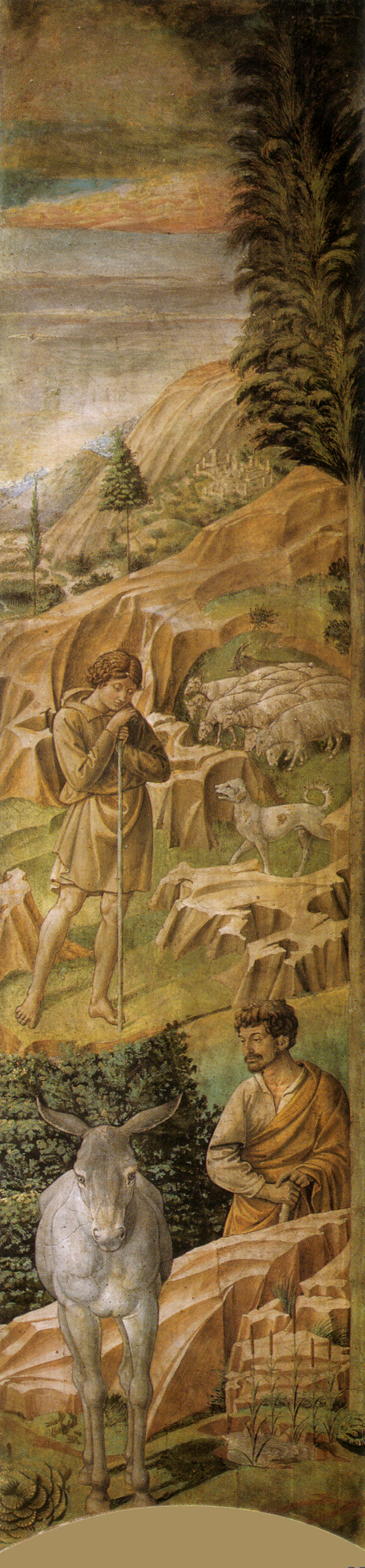 Cappella dei magi, pastori dx