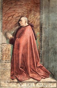 Cappella sassetti, donor francesco sassetti