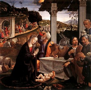 Cappella Sassetti Adoration of the Shepherds