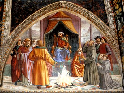 Cappella Sassetti Test of Fire