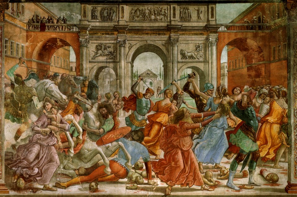 Cappella tornabuoni, 07, strage degli innocenti