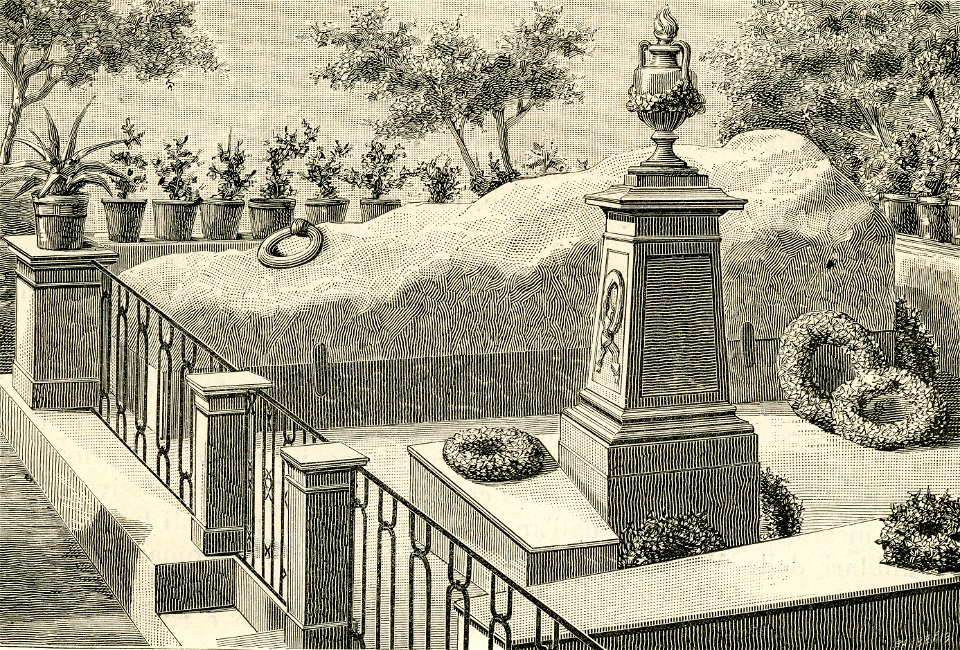 Caprera tomba di Giuseppe Garibaldi