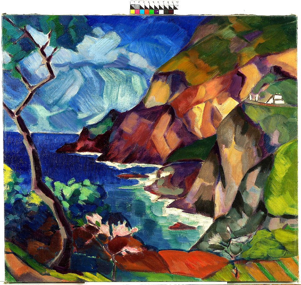 Capri maastik, Konrad Mägi, TKM TR 3368 M 556