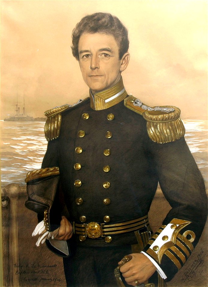 Captain Evelyn R. Le Marchant by W. Andresen 1906