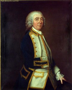 Captain Frederick Cornewall (1706-1788). Free illustration for personal and commercial use.