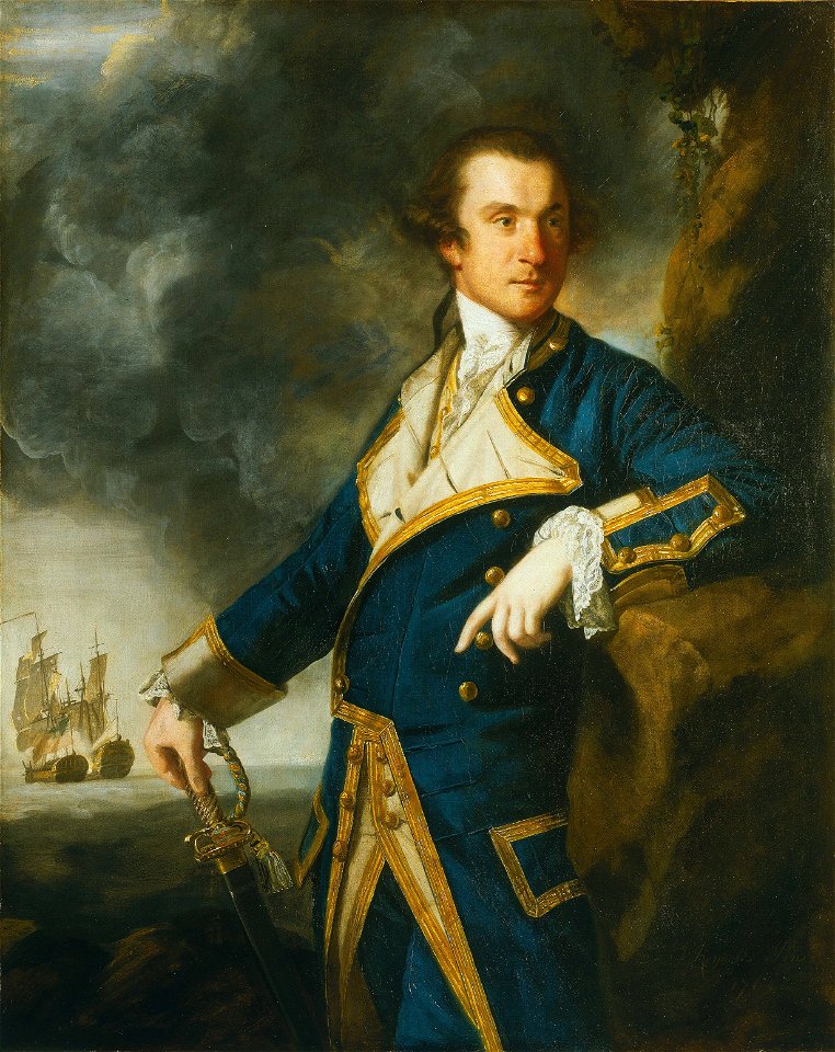 Captain Alexander Hood, 1726-1814 RMG BHC2573