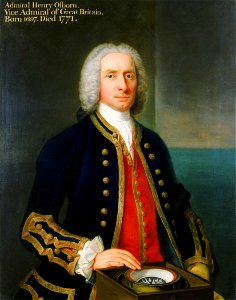 Captain Henry Osborn, 1694-1771 RMG BHC2925