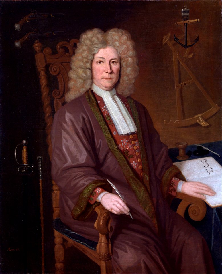 Captain Robert Knox (1642-1720), by P Trampon