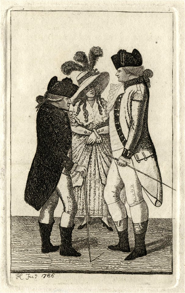 Captain Page; Captain Vicars; with an admirer by John Kay