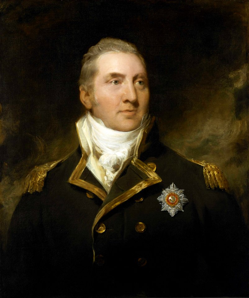 Captain Sir Edward Pellew, later 1st Viscount Exmouth RMG F5493