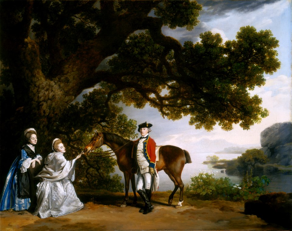 Captain Samuel Sharpe Pocklington with His Wife, Pleasance, and possibly His Sister, Frances SC-000760