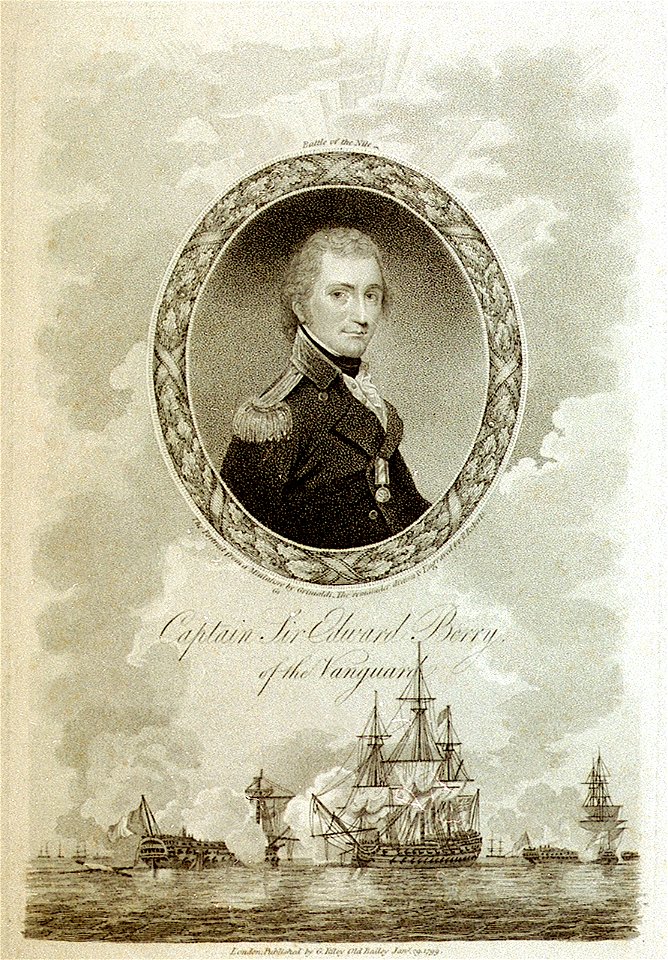 Captain Sir Edward Berry of the Vanguard PU3438