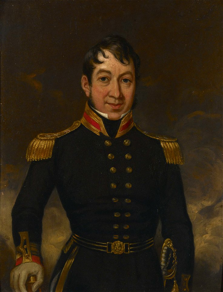 Captain Sir Robert Oliver Ca1788 1848 Rmg Bhc2920 Creazilla