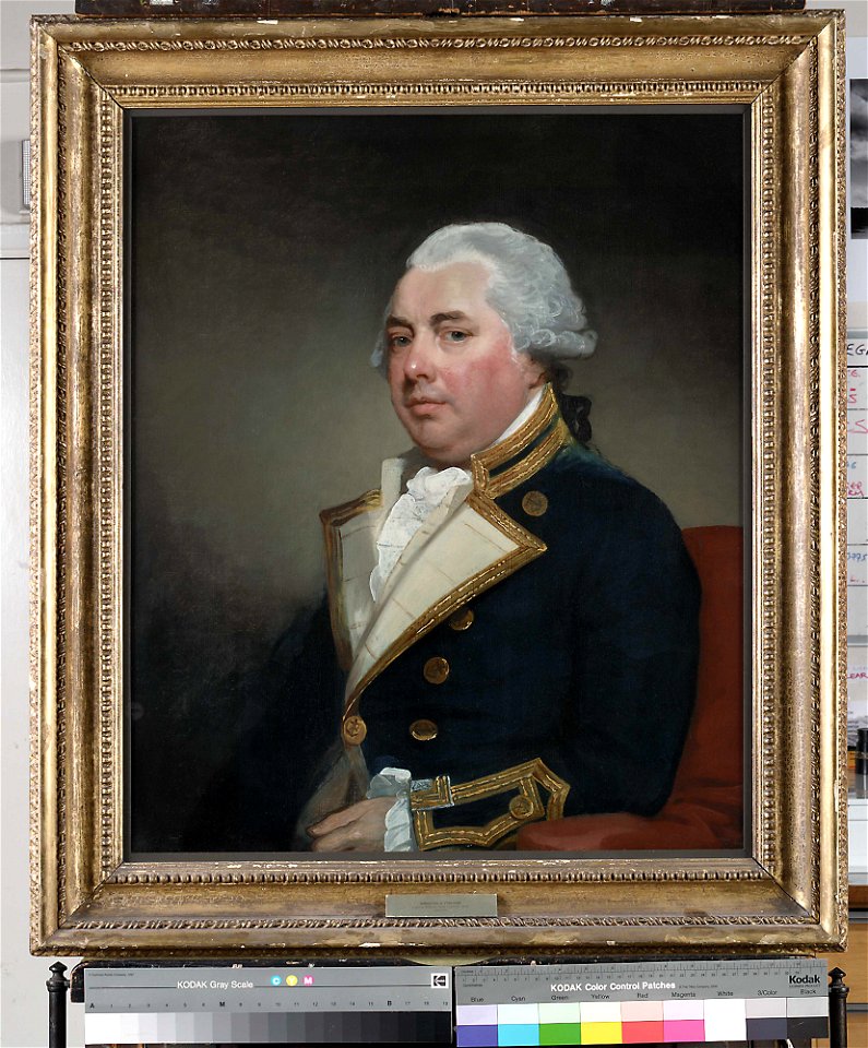 Captain Sir William Abdy, Bt, circa 1732-1803 RMG BHC2504
