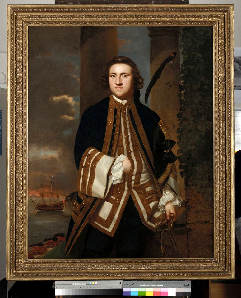 Captain the Honourable George Edgcumbe, 1720-95 RMG BHC2677