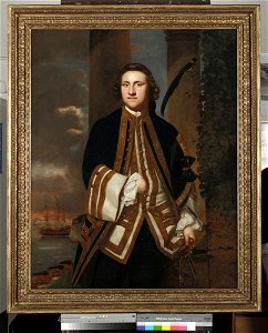 Captain the Honourable George Edgcumbe, 1720-95 RMG BHC2677