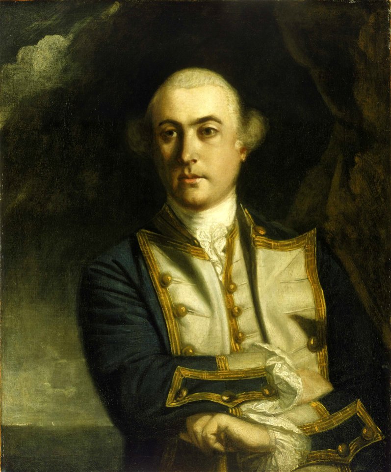 Captain the Honourable John Byron, 1723-86 RMG BHC2592
