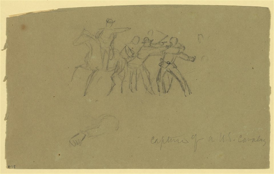 Capture of a U.S. Cavalry LCCN2004661047