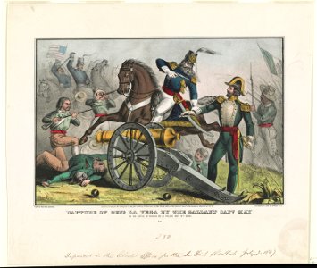 Capture of Genl. La Vega by the gallant Capt. May, at the Battle of Resaca de la Palma, May 9th, 1846 LCCN94505119