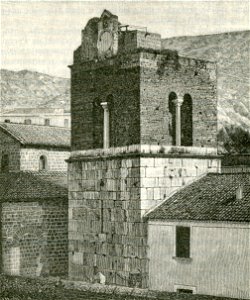 Capua campanile della basilica di Sant’Angelo in Formis