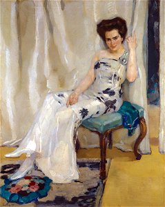 Cara Sophia Köhler, née Goldammer by Leo Putz