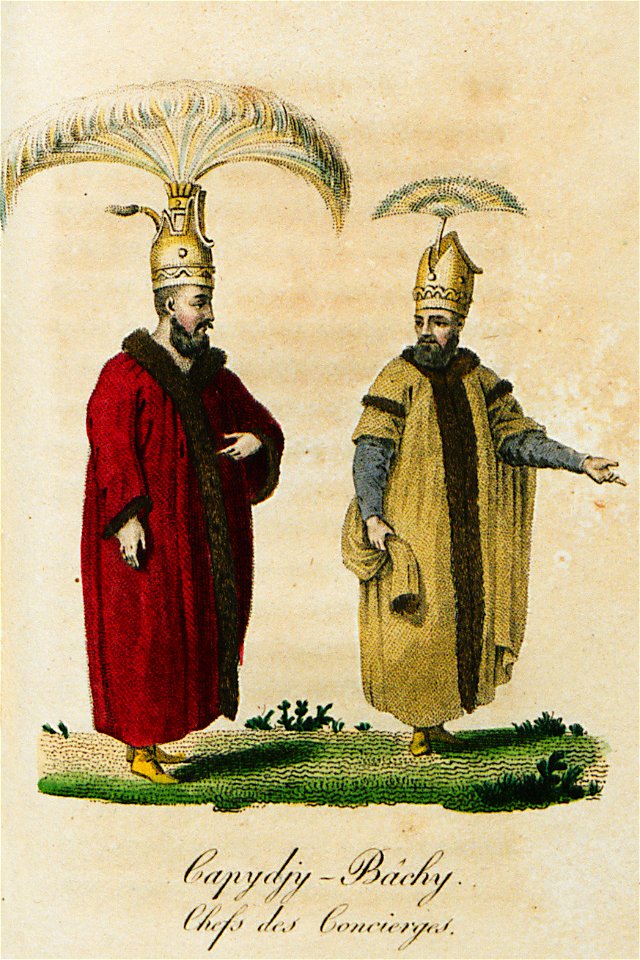 Capydjy-Bâchy Chef des concierges - Castellan Antoine-laurent - 1812