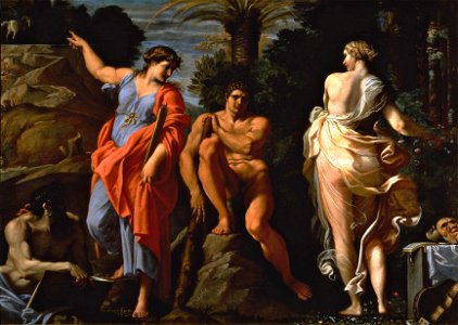 Annibale Carracci - The Choice of Heracles - WGA4416