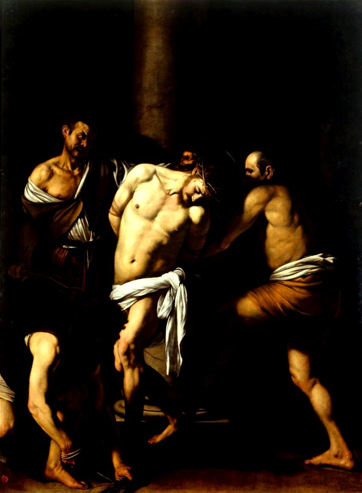 Caravaggio - La Flagellazione di Cristo
