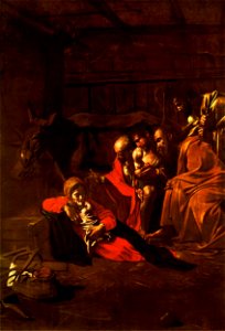 Caravaggio - Adorazione dei pastori