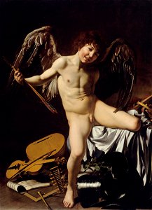 Caravaggio - Amor Vincit Omnia, 1602-03